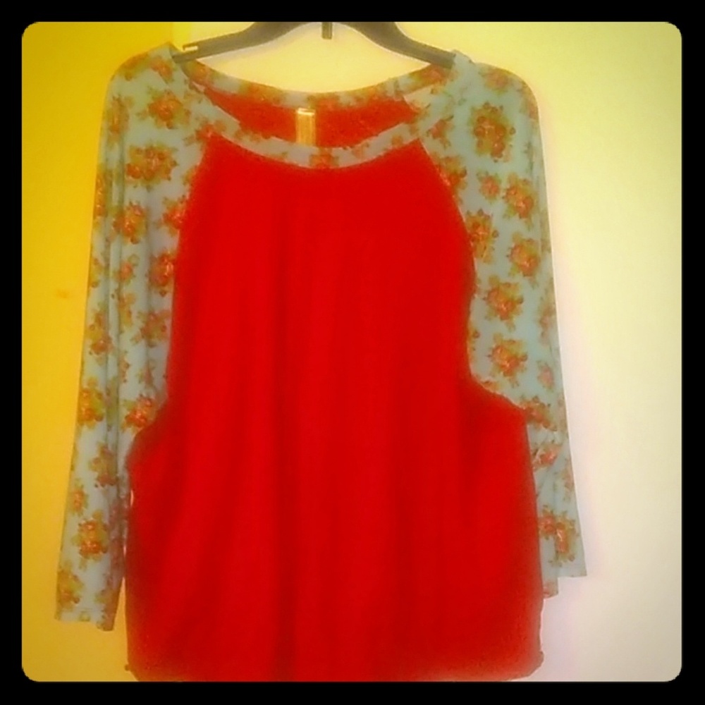 3/4 sleeve blouse